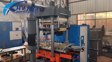 T connector rubber injection molding machine 300 ton