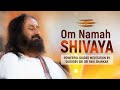 Powerful om namah shivaya chanting meditation by gurudev sri sri ravi shankar  lord shiva mantra