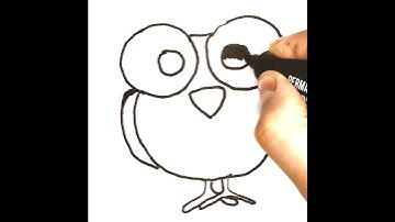 #shorts How to draw a Bird. Bird Drawing | Как нарисовать птичку