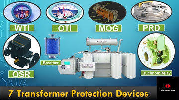 7 Transformer protection devices | Buchholz relay, MOG, OTI, WTI, OSR, PRD, Silica Gel Breather