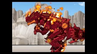 БИТВА ДИНОЗАВРОВ Двуглавый Робот Предводитель / DRAGON / Two-headed Robot Leader Dinosaur battle