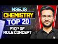Top PYQ's Mole Concept | NSEJS Chemistry 2026