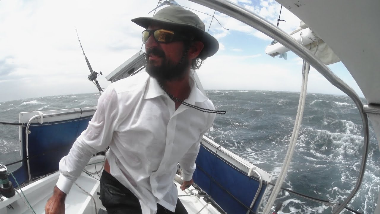 CAUGHT OUT IN 50 KNOTS! Free Range Sailing Ep 116