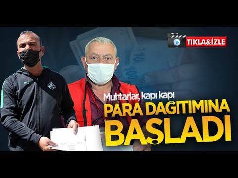 Tam kapanma sosyal destek paraları dağıtılıyor