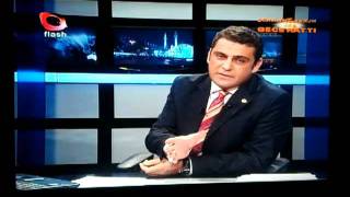 Gökhan Taşkın Gece Hattı 16.12.2011 Flash TV Canlı Yayında Küfür