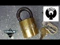 (1798) Antique Eagle Barrel Padlock