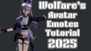 Vrchat Emotes Tutorial 2025