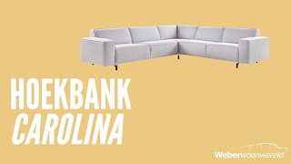 Hoekbank Carolina - Weber Woonwereld