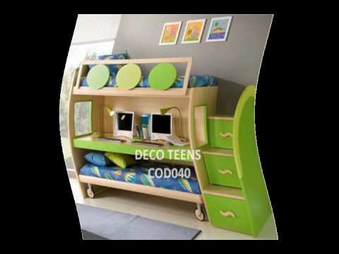 Decoracion de cuartos para jovenes y espacios pequenos, mobiliario ...