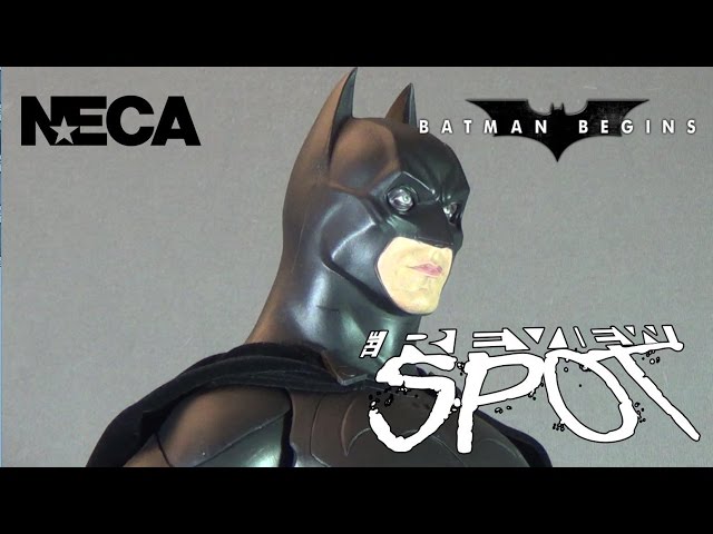 Toy Spot - NECA Batman Begins 1/4 Scale Batman Figure - YouTube