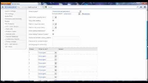 Updating Options in IVR Greeting - FORETHOUGHT.net PerfectPBX
