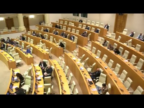 მწვავე პოლიტიკური განცხადებები სესიაზე