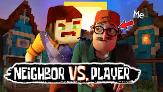 Hello Neighbor 2 Neighbor Invader Minecraft Map PLAY-THROUGH screenshot 4