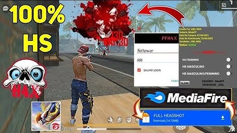 🤩ffh4x Auto Headshot Hack‼️ New Injector FF || Free Fire Esp Name Mod Menu Injector Hack #OB32