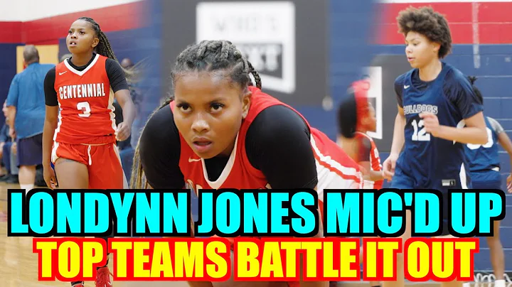 Londynn Jones Mic'd Up vs ESPN #19 Montaya Dew Corona Centennial High vs Vegas Centennial High