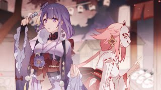 🌸EiMiko🌸 Shadow of A Thousand Years / 影照千年华 ✧Genshin Impact duet cover✧ 【Yoyo × Mero】*ENG SUB*