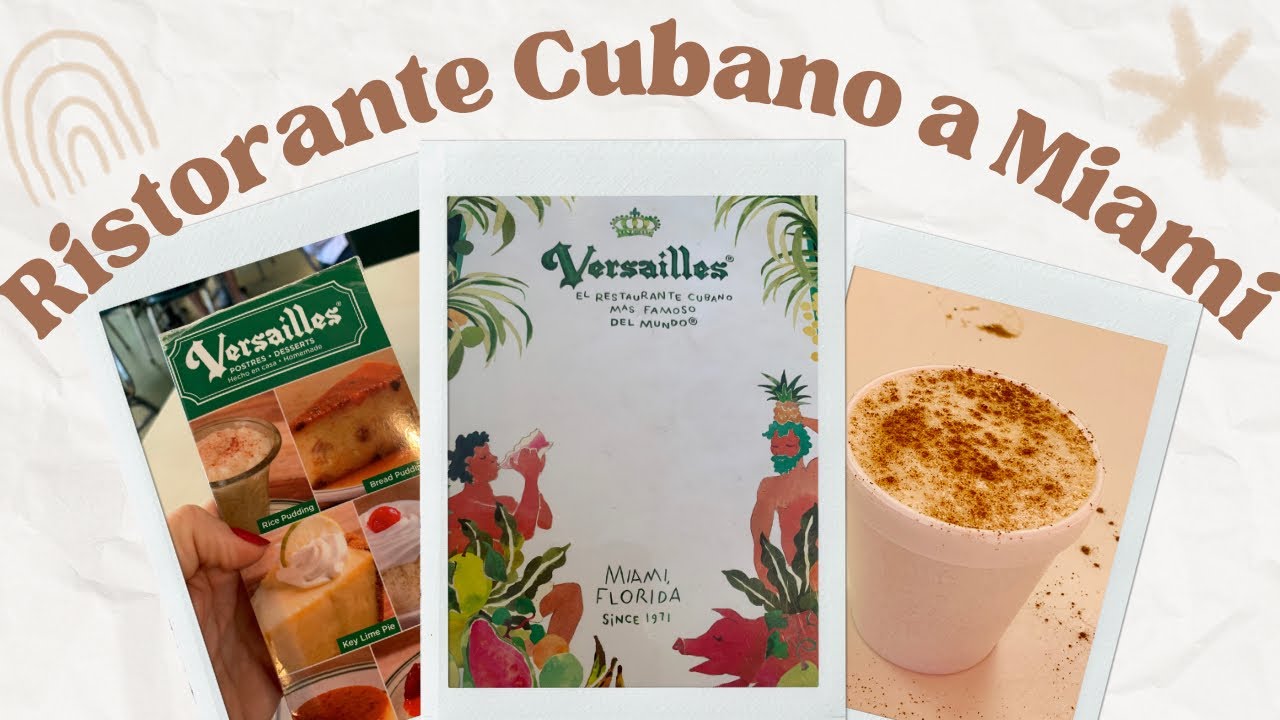 Ristorante Cubano a Miami. Proviamo il Cortadito. YouTube