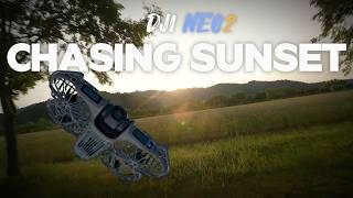 Chasing Sunset Across the Fields | DJI NEO 2 Cinematic Freestyle | FPV Manual mode | One Take