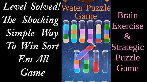 Sort Em All Game Level 558 l walkthrough solution of puzzle game