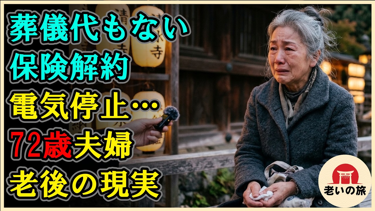 私の夫が、黙って夜の工事現場へ働きに行き始めたのは、電気代を止められた翌朝のことでした。そして職員の前で私は、二十年前から積み立ててきた保険の解約書類に、笑顔でサインしたのです。あの保険は、私が死んだ時に迷惑をかけないための、ただそれだけのお金でした。「骨壺を買うお金まで取り上げるんですか?」と私が震える声で言うと、夫は壁に拳を叩きつけて家を出て行きました。走って追いかけた私が階段で転び、薬...