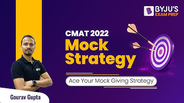 CMAT 2022 | CMAT Mock Test-Taking Strategy | Ace Your CMAT Preparation | BYJU