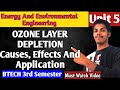 Ozone Layer Depletion: Causes, Effects &amp; Mechanism | RGPV B-Tech 3rd Sem Environmental Engineering