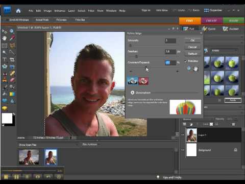 Photoshop Elements - Quick Select