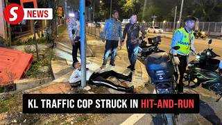 Policeman Injured In Hitandrun Incident In Kl