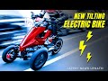 10 Tilting Electric Tricycles & 3 Wheel Motorbikes that Seamlessly Lean Into Corners