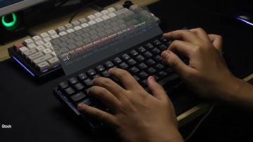 RK84 Sound Test (Stock vs Modded)