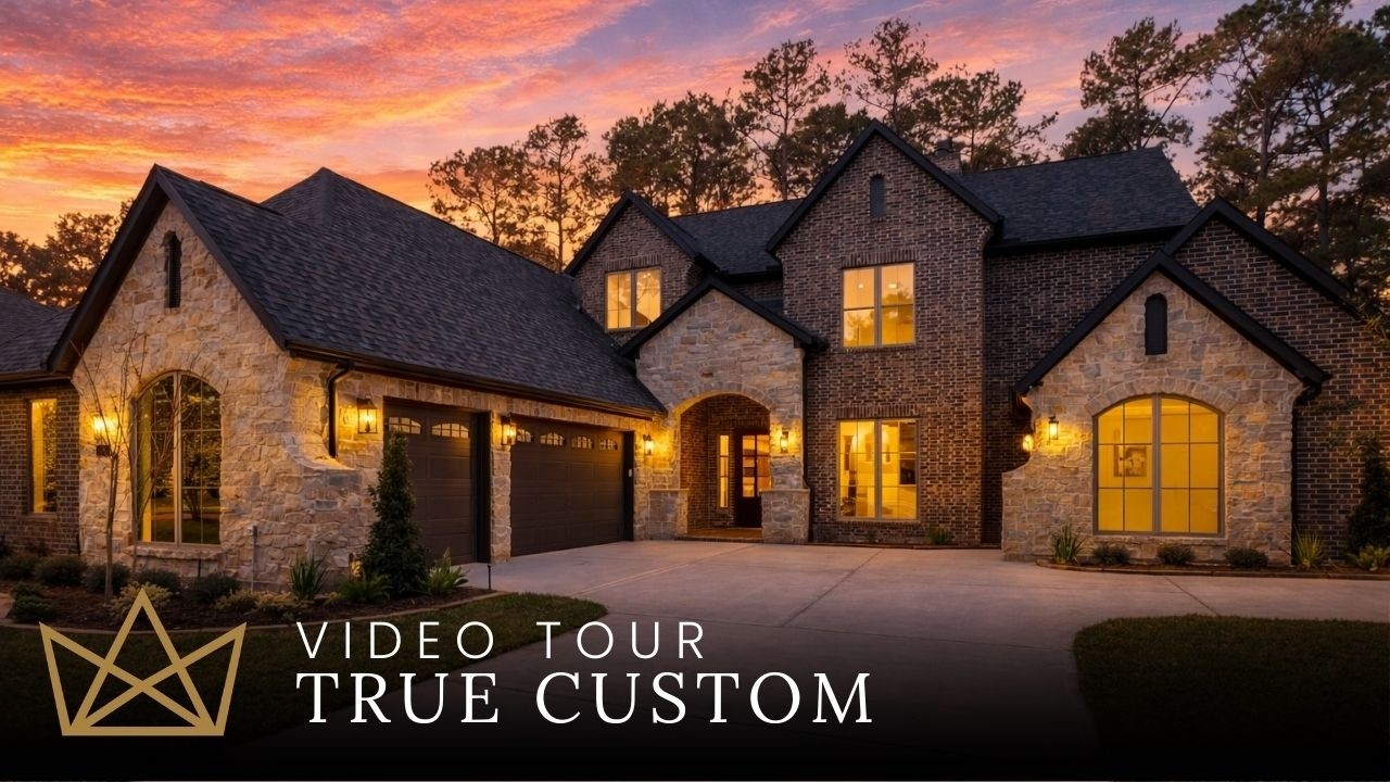 Must-See Stunning Custom English Transitional Home in Montgomery, TX | Royal Texan Homes