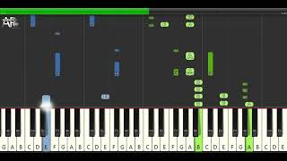 TOTO - Hold The Line | Adelina Piano synthesia tutorial