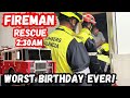 SCARY FIREMAN RESCUE ON OWEN S BIRTHDAY In Spain SCARY FIREMAN RESCUE ON OWEN S BIRTHDAY In Spain