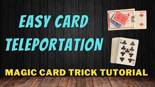 Thumbnail for How To Make A Card Teleport - Easy Card Teleportation - Magic Card Trick Tutorial