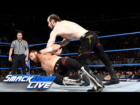 Sami Zayn vs. Aiden English: SmackDown LIVE, Aug. 1, 2017