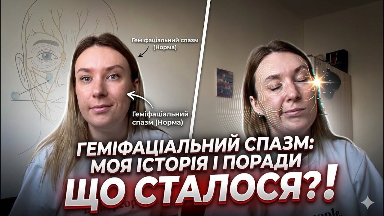 Геміфаціальний спазм. Що це і як з цим жити? 