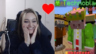 Nihachu Freaking Out About Technos Cute Outfit