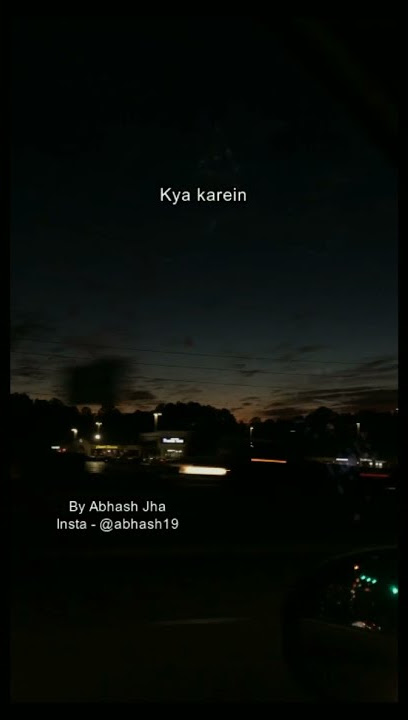 Yeh Ek Tarfa Rishta Chala Hi Nahi | Emotional Shayari for One Sided Lovers | Abhash Jha #shorts