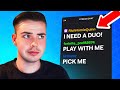 I Let My Chat Pick My Duo for this Tournament...