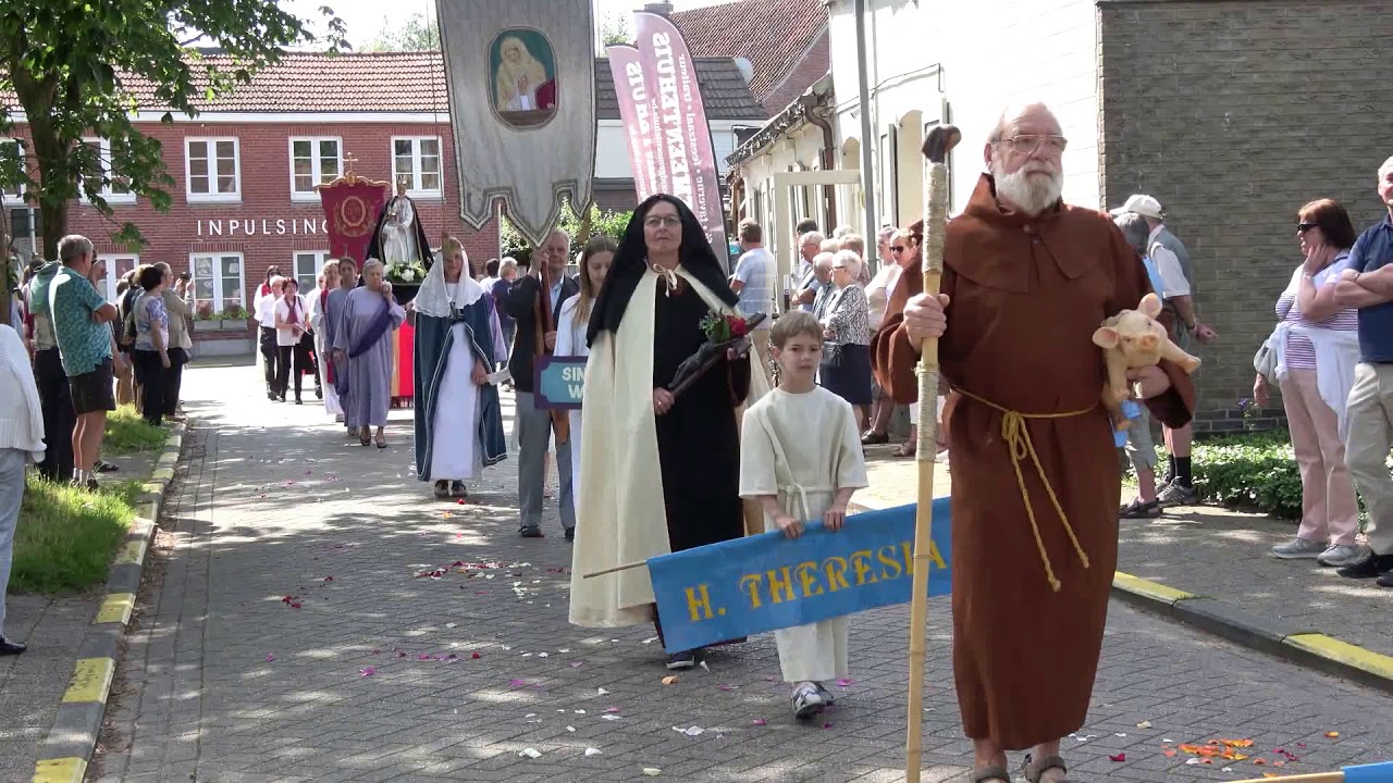 Processie  Weert  2018 - Filmpjes Jan De prins