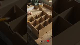 DIY Shoe Box Organizer 📦✨ | Amazing Home Organization Idea!