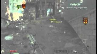 Call of Duty Modern Warfare 3 - Barret 50 cal triple kill.