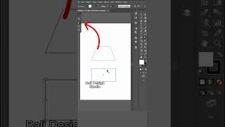 Illustrator Basic 05 - Trapezoid, Modifying Basic Shapes #tutorial  #illustrator #trapezoid