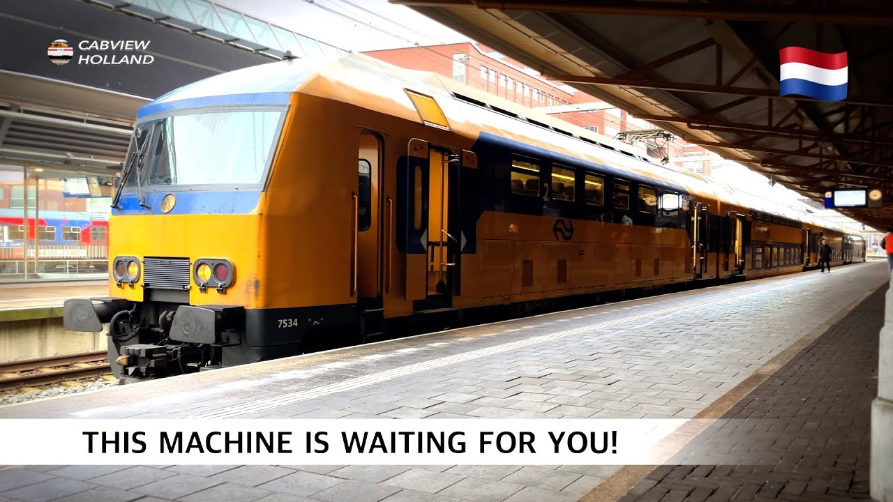 🇳🇱 Experience the power of the DDZ: Cabview Amersfoort - Amsterdam Train Driver Vlog 2025