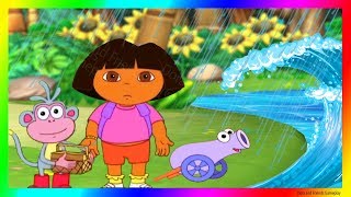 Dora the Explorer Games to play Cartoon 💖 Rain, Rain, Go Away with Dora Buji In Tamil