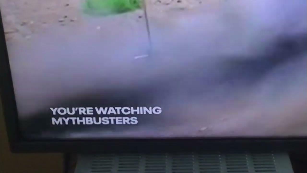 TruTV “You’re watching Mythbusters” Screen Bug YouTube