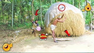 New Update Village Comedy Video 2023 With Crazy boy !! By Bidik Prank