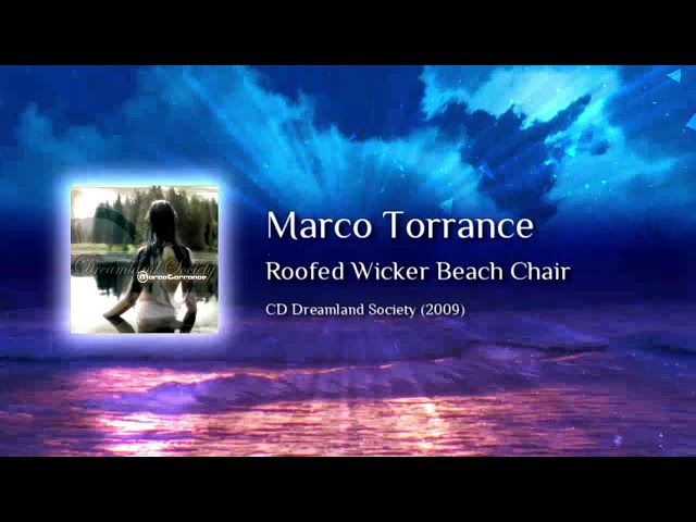 Marco Torrance - Roofed Wicker Beach Chair