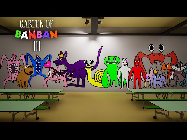 Garten of Banban 3 - Official Trailer (Gameplay)