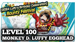 SUMMONS LEVEL 100 EGGHEAD MONKEY D. LUFFY | ONE PIECE BOUNTY RUSH | OPBR